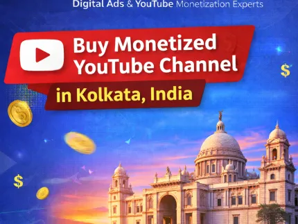 Buy Monetized YouTube Channels in Kolkata, West Bengal – Start Earning Instantly