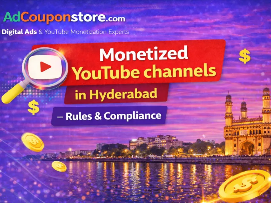 Monetized YouTube Channels in Hyderabad, Telangana – Rules, Compliance & Safe Buying Guide