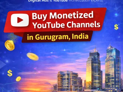 Buy Monetized YouTube Channel in Gurugram – Safe, Verified & Ready to Earn