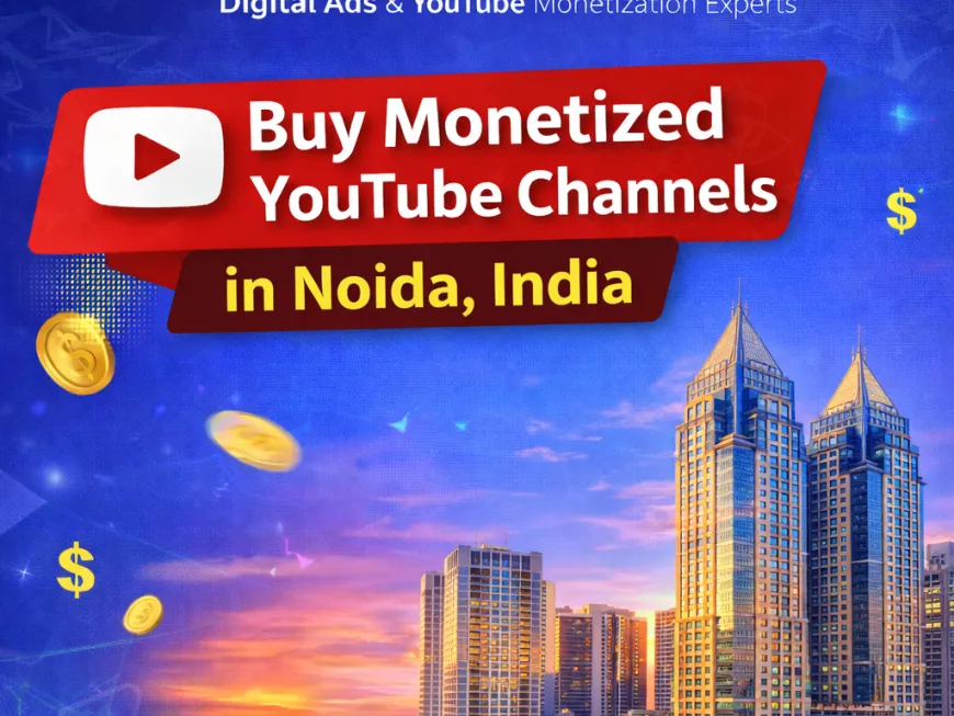 Buy Monetized YouTube Channel in Noida, Uttar Pradesh, India – Safe & Trusted Guide