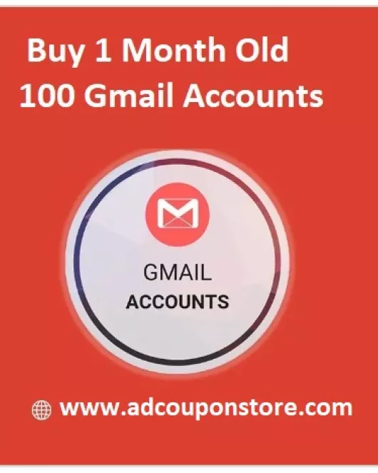 Buy 1 Month old 100 Gmail Accounts