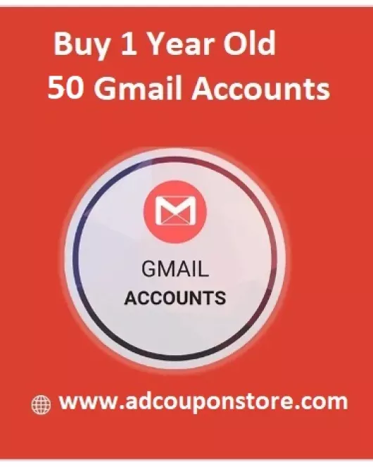 Buy 1 Year Old 50 Gmail Accounts