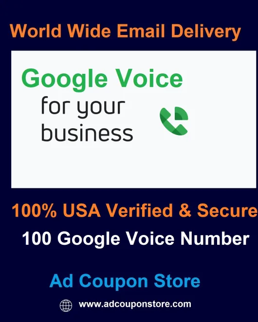 Buy 1x 100 Google Voice Accounts