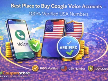 Best Place to Buy Google Voice Accounts – 100% Verified USA Numbers