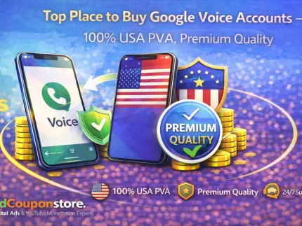Top Place to Buy Google Voice Accounts – 100% USA PVA, Premium Quality