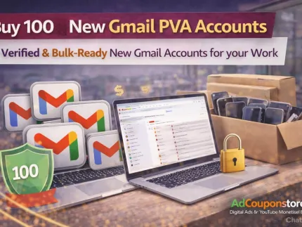 Buy 100 Gmail Accounts Mix IP Online – High-Quality Gmail PVA Accounts Available Now!