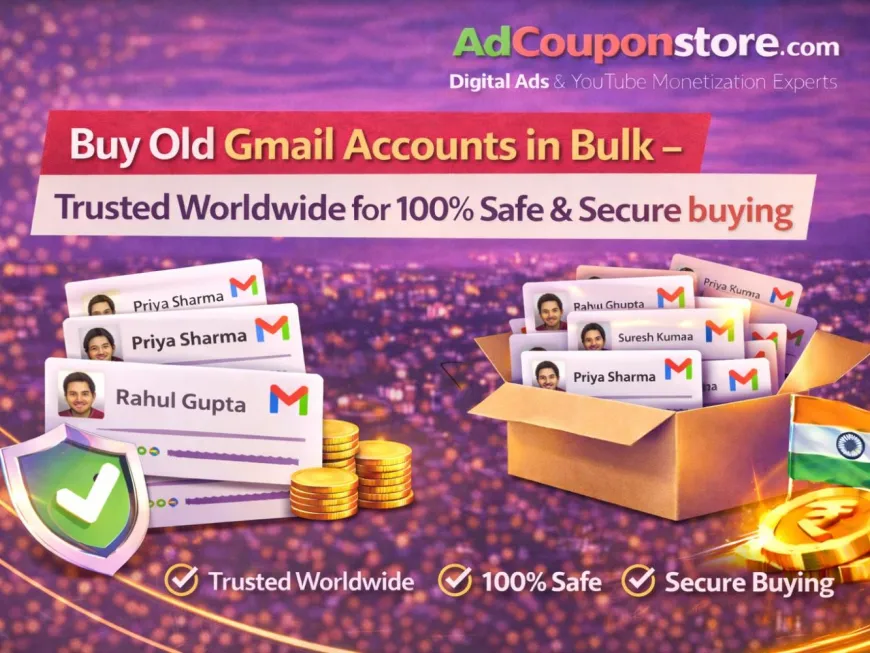 Buy Old Gmail Accounts in Bulk – Trusted Worldwide for 100% Safe & Secure buying