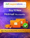 Buy 10 New Hotmail Accounts – 100% Phone Verified (PVA), Fresh &amp; Ready to Use
