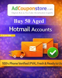 Buy 50 Aged Hotmail Accounts (1 Year Old) – 100% Verified &amp; Ready to Use