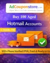 Buy 100 Aged Hotmail Accounts (6 Months Old) – 100% Verified &amp; Ready to Use