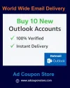 Buy 10 New Outlook Accounts – 100% Verified &amp; Instant Delivery