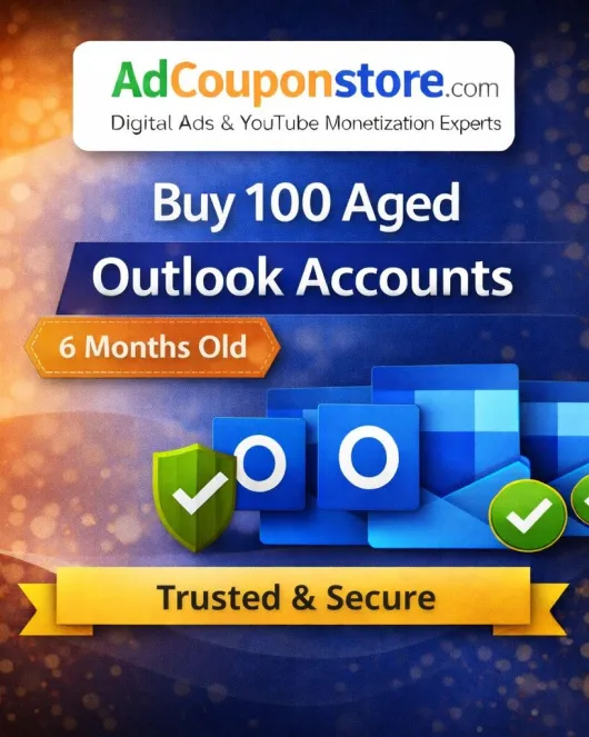 Buy 100 Aged Outlook Accounts (6 Months Old) – Trusted & Secure