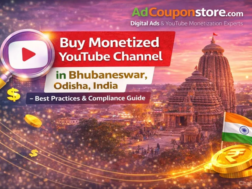 Buy Monetized YouTube Channel in Bhubaneswar, Odisha, India – Best Practices & Compliance Guide