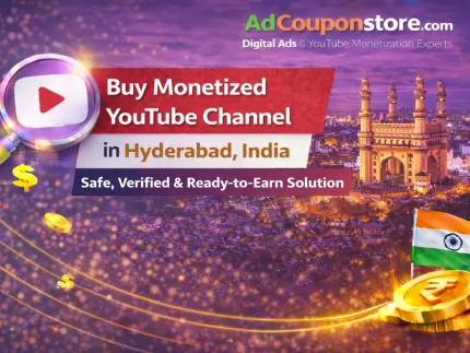 Buy Monetized YouTube Channel in Hyderabad, India – Safe, Verified & Ready-to-Earn Solution