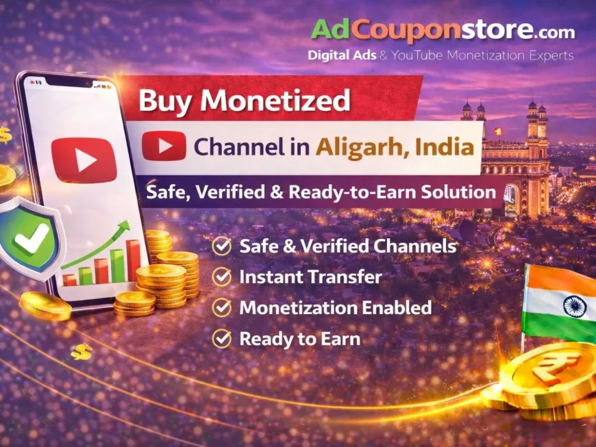 Buy Monetized YouTube Channel in Aligarh, India – Safe, Verified & Ready-to-Earn Solution