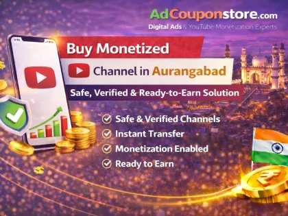 Buy Monetized YouTube Channel in Aurangabad, Maharashtra – Safe, Verified & Ready-to-Earn Solution