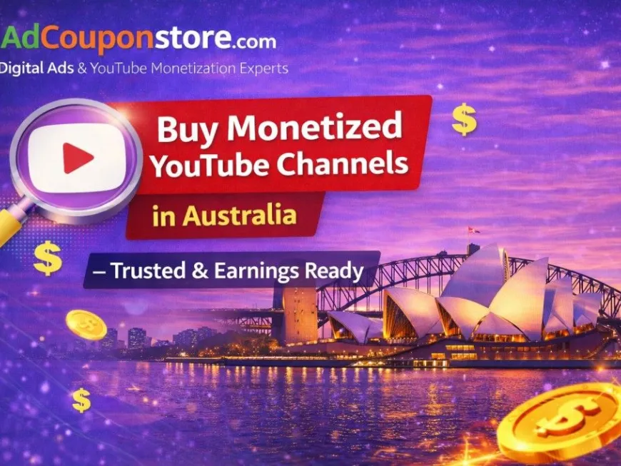 Buy Monetized YouTube Channels in Australia – Trusted & Earnings Ready
