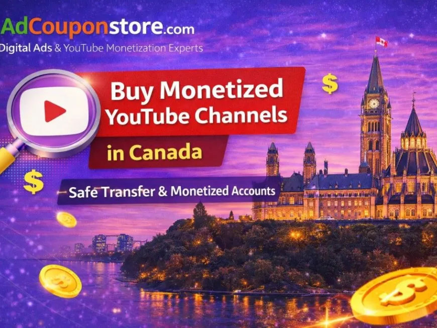 Buy Monetized YouTube Channels in Canada – Safe Transfer & Monetized Accounts