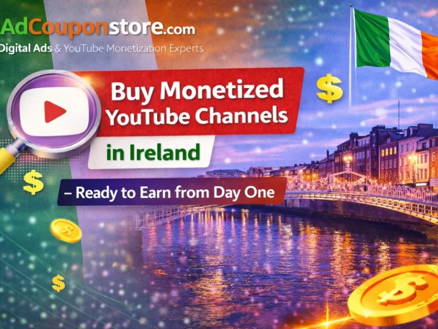 Buy Monetized YouTube Channels in Ireland – Ready to Earn from Day One