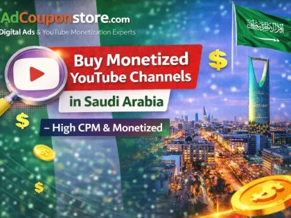 Buy Monetized YouTube Channels in Saudi Arabia – High CPM & Monetized