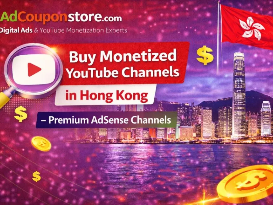 Buy Monetized YouTube Channels in Hong Kong – Premium AdSense Channels
