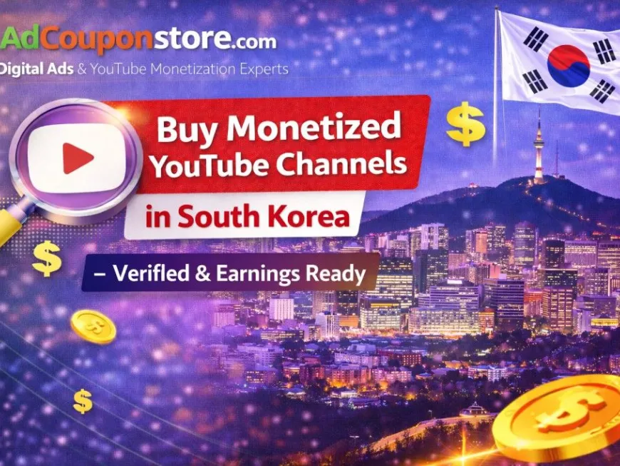 Buy Monetized YouTube Channels in South Korea – Verified & Earnings Ready