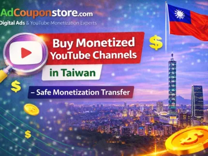 Buy Monetized YouTube Channels in Taiwan – Safe Monetization Transfer