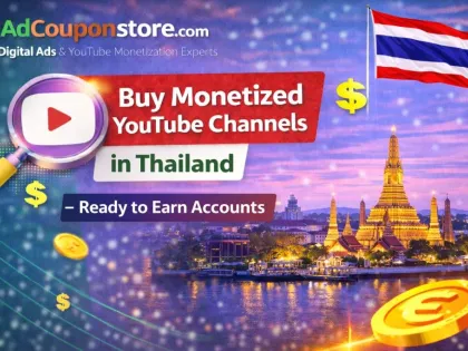 Buy Monetized YouTube Channels in Thailand – Ready to Earn Accounts