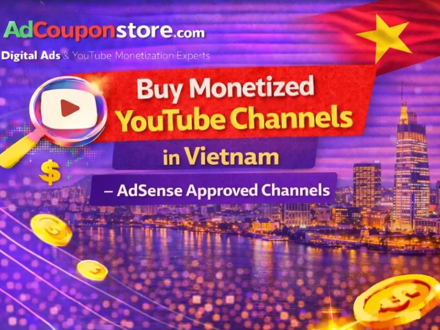 Buy Monetized YouTube Channels in Vietnam – AdSense Approved Channels