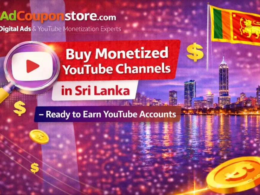 Buy Monetized YouTube Channels in Sri Lanka – Ready to Earn YouTube Accounts