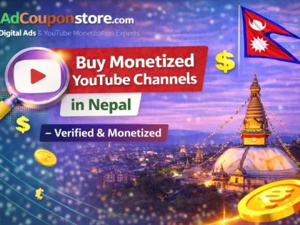 Buy Monetized YouTube Channels in Nepal – Verified & Monetized