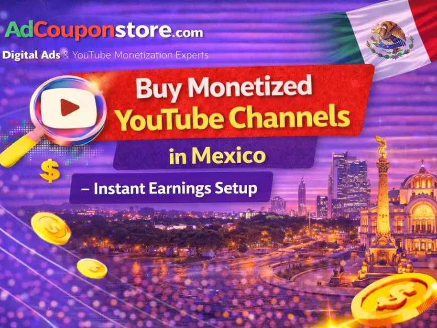 Buy Monetized YouTube Channels in Mexico – Instant Earnings Setup
