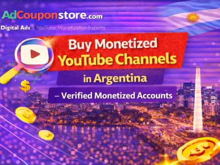 Buy Monetized YouTube Channels in Argentina – Verified Monetized Accounts