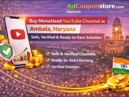 Buy Monetized YouTube Channel in Ambala, Haryana – Safe, Verified & Ready-to-Earn Solution