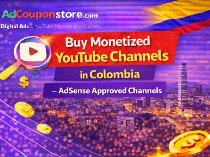 Buy Monetized YouTube Channels in Colombia – AdSense Approved Channels