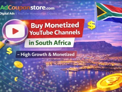 Buy Monetized YouTube Channels in South Africa – High Growth & Monetized