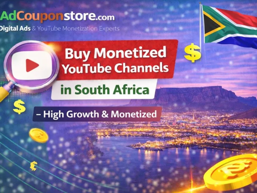 Buy Monetized YouTube Channels in South Africa – High Growth & Monetized