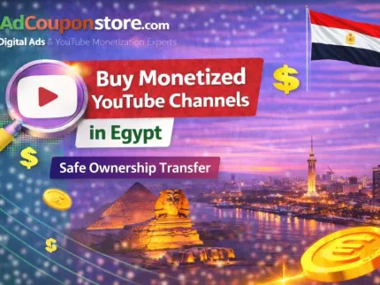 Buy Monetized YouTube Channels in Egypt – Safe Ownership Transfer
