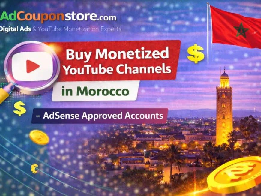 Buy Monetized YouTube Channels in Morocco – AdSense Approved Accounts