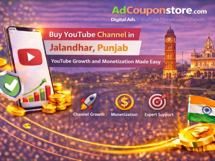 Buy YouTube Channel in Jalandhar, Punjab – YouTube Growth and Monetization Made Easy