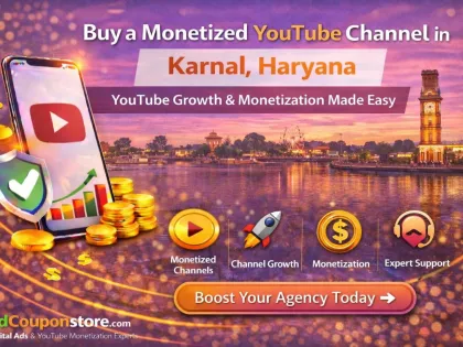 Buy a Monetized YouTube Channel in Karnal, Haryana – YouTube Growth & Monetization Made Easy