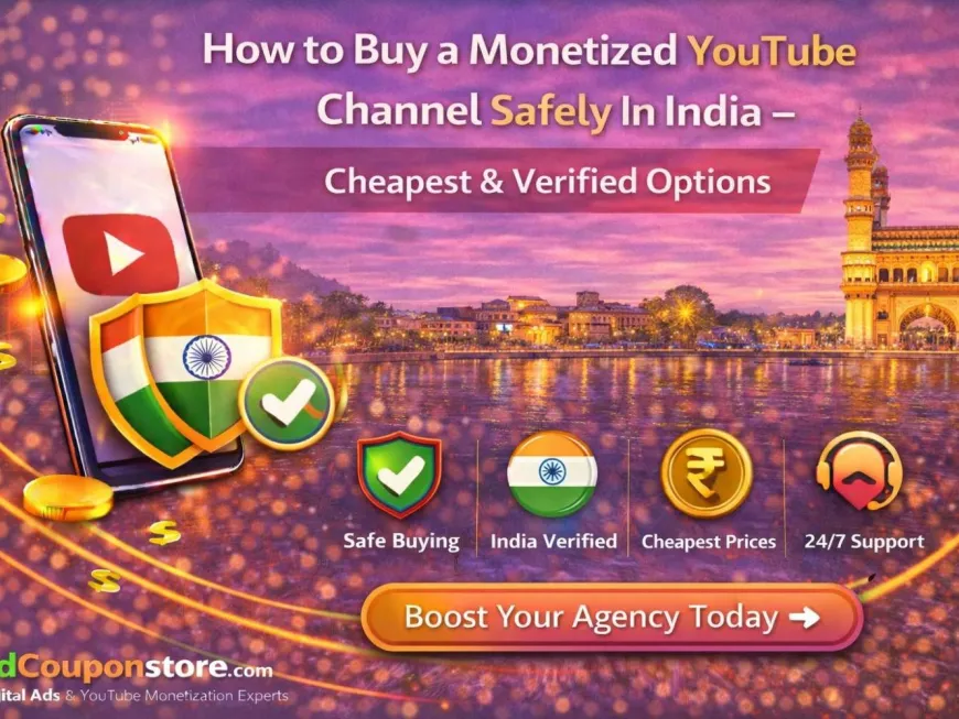 How to Buy a Monetized YouTube Channel Safely In india – Cheapest & Verified Options