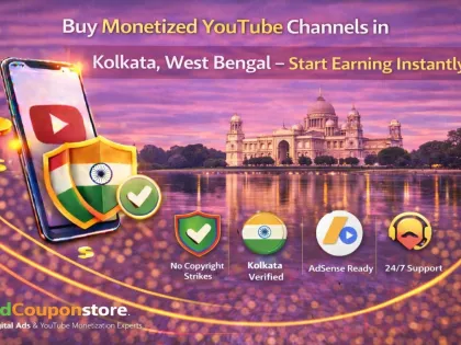 Buy Monetized YouTube Channels in Kolkata, West Bengal – Start Earning Instantly