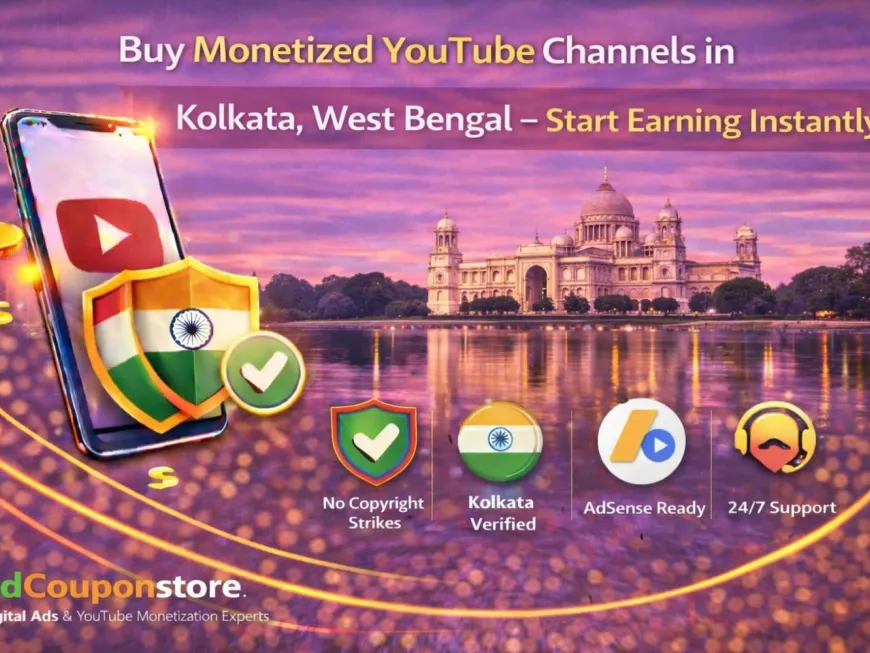 Buy Monetized YouTube Channels in Kolkata, West Bengal – Start Earning Instantly