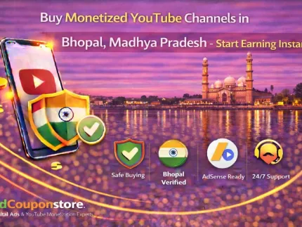 Buy Monetized YouTube Channels in Bhopal, Madhya Pradesh – Start Earning Instantly