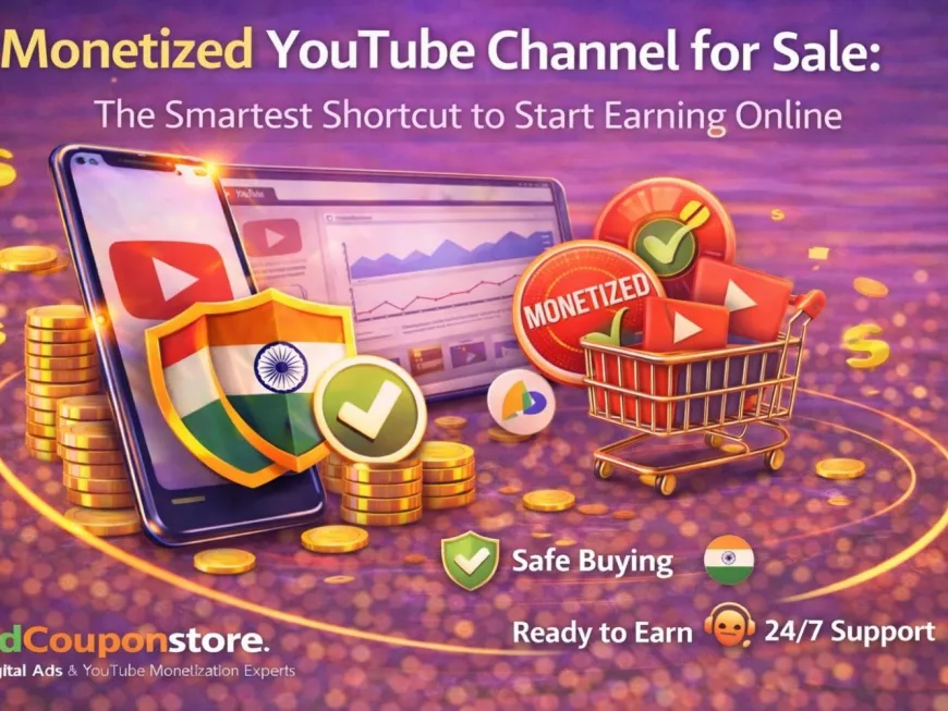 Monetized YouTube Channel for Sale: The Smartest Shortcut to Start Earning Online