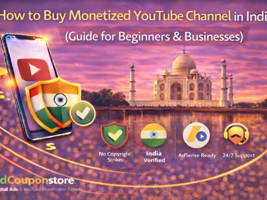 How to Buy Monetized YouTube Channel in India (2026 Guide for Beginners & Businesses)