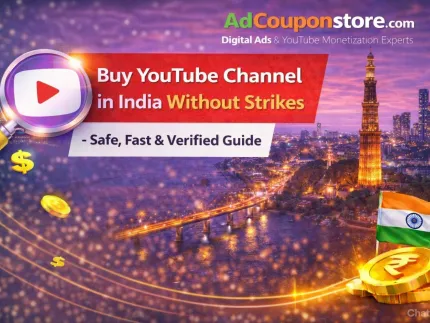 Buy YouTube Channel Without Strikes in India – Safe, Fast & Verified Guide (2026)