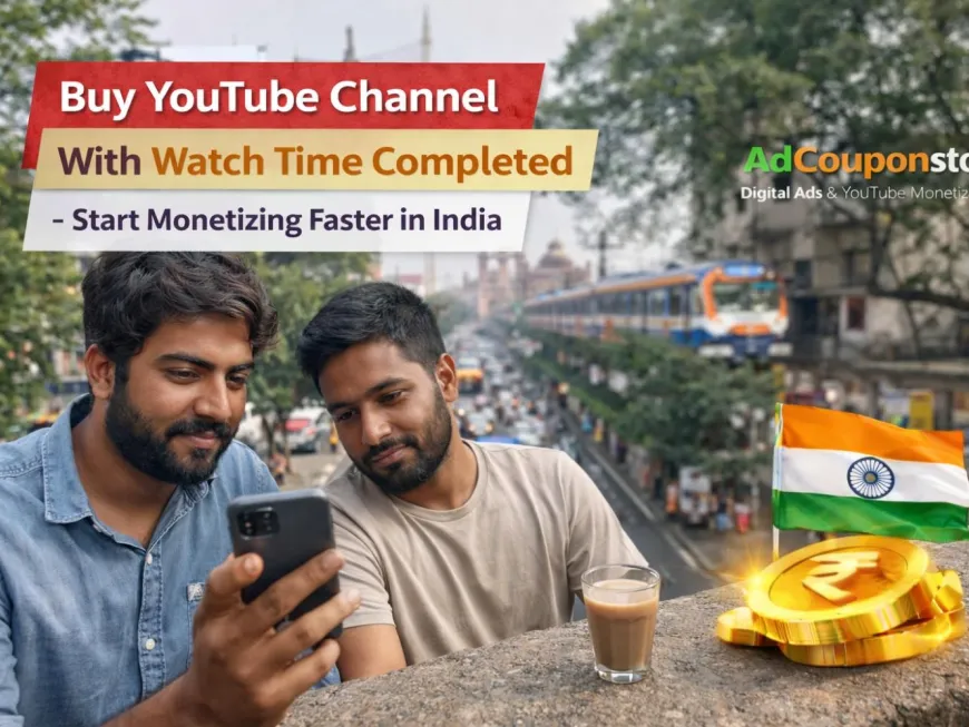 Buy YouTube Channel With Watch Time Completed – Start Monetizing Faster in India