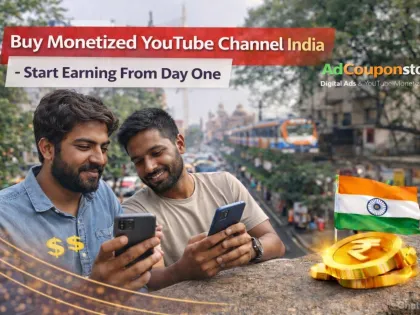 Buy Monetized YouTube Channel India – Start Earning From Day One (2026 Guide)